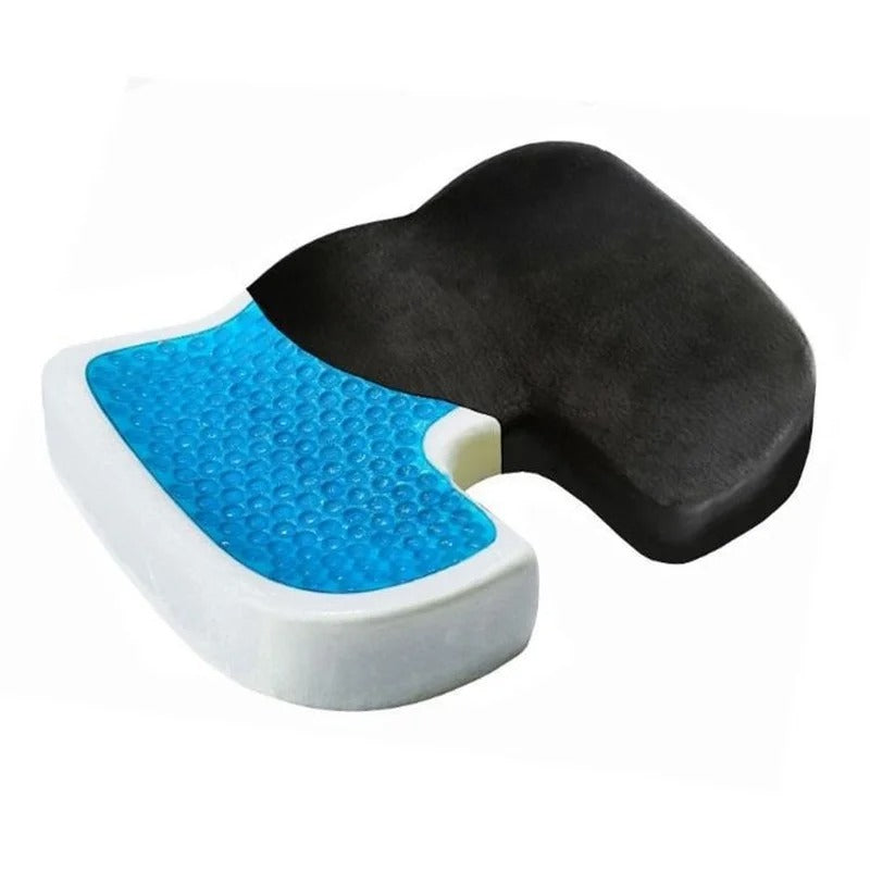 TravelFlex U-Kudde – Sittdyna med Memory Foam & Komfortstöd