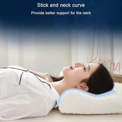OrthoCush Curve – C-formad Kudde för Rygg & Nacke