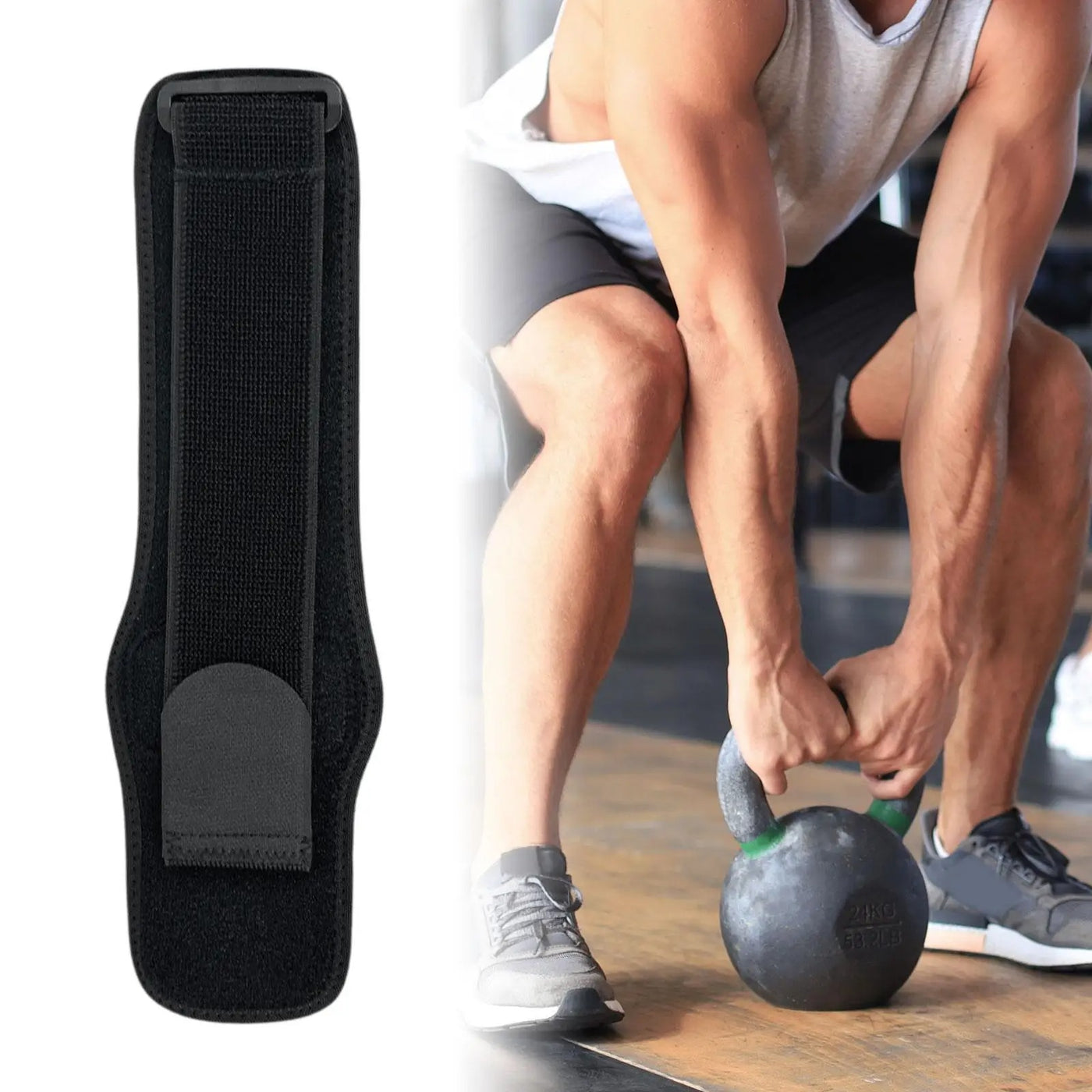 Sportigt Armbågsskydd med Justerbar Kompression – Andas, Stöder & Skyddar