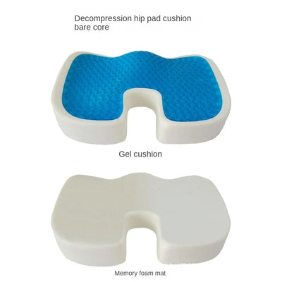 TravelFlex U-Kudde – Sittdyna med Memory Foam & Komfortstöd