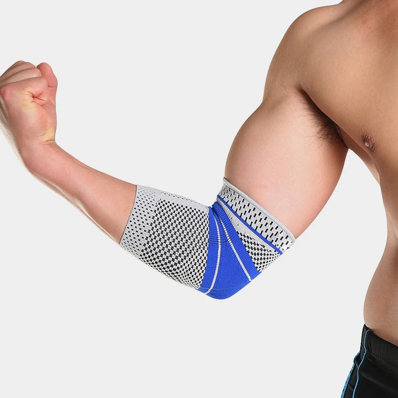 Silikonförstärkta Armbågsskydd – Stöd för Sport, Träning & Belastning
