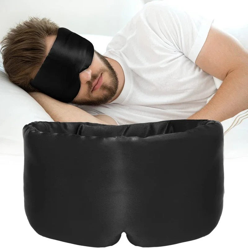 Sov mjukt – Elegant ögonmask i 100% silke
