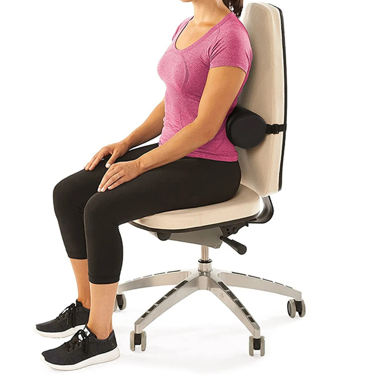 RyggStöd – Ergonomisk Ländkudde för Stol & Bil