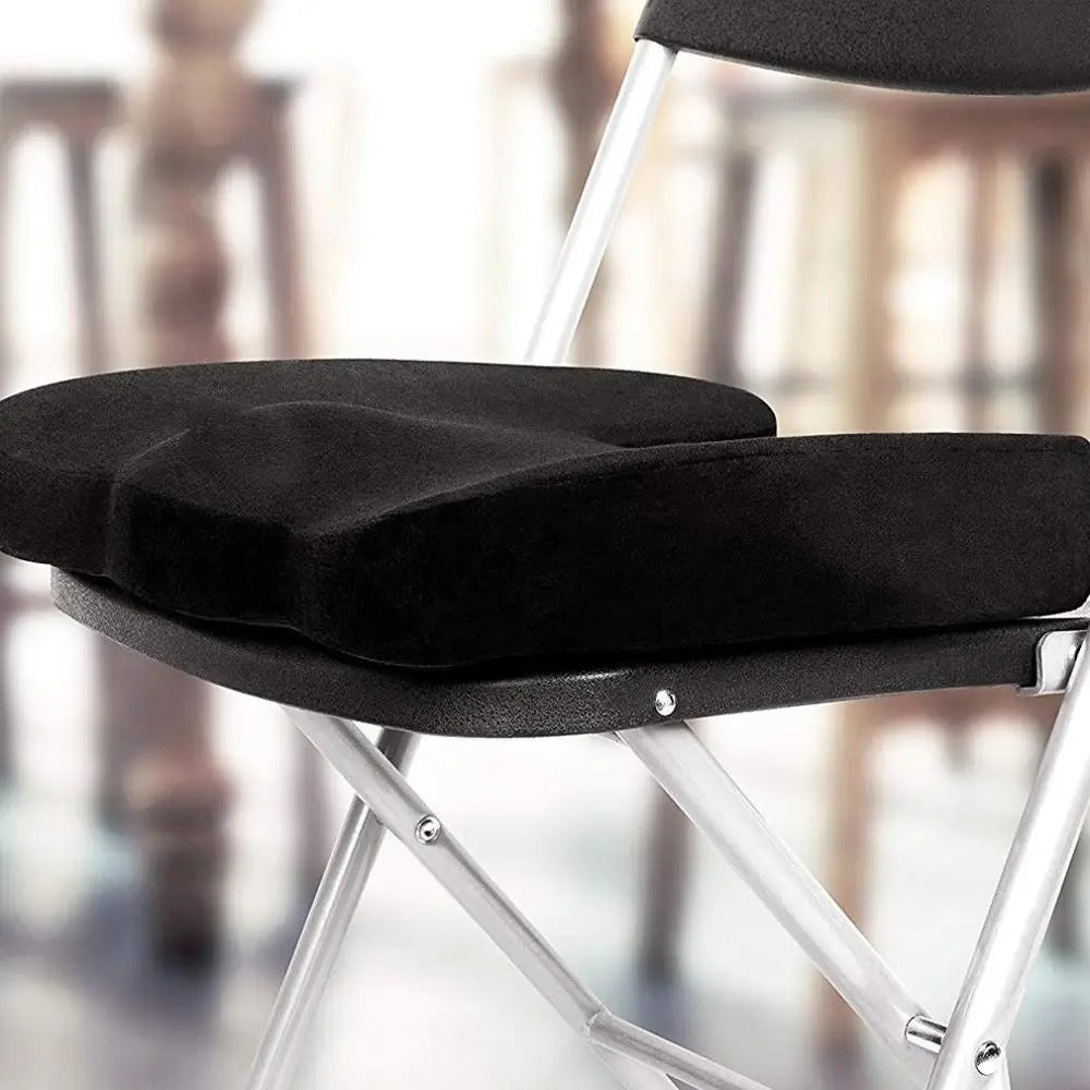 TravelFlex U-Kudde – Sittdyna med Memory Foam & Komfortstöd