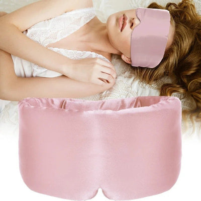 Sov mjukt – Elegant ögonmask i 100% silke