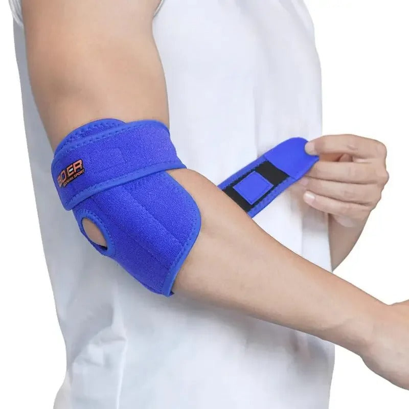 Armbågsstöd med Kompression – För Tennisarmbåge, Träning, Artros & Smärtlindring