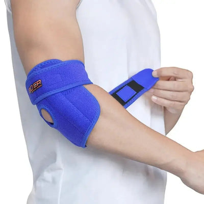 Armbågsstöd med Kompression – För Tennisarmbåge, Träning, Artros & Smärtlindring